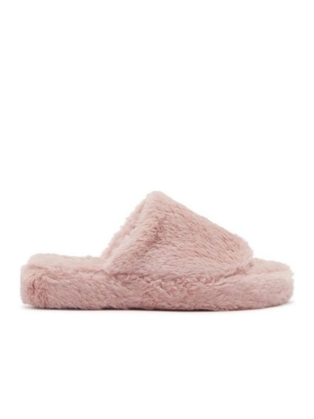 Top Moda Fuzzy Pink Slippers - Picture 4 of 9